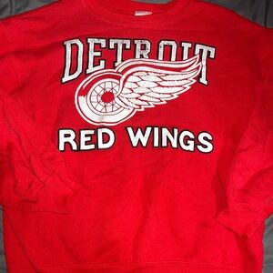 Vintage STARTER Detroit Red Wings‎ youth Sweatshirt